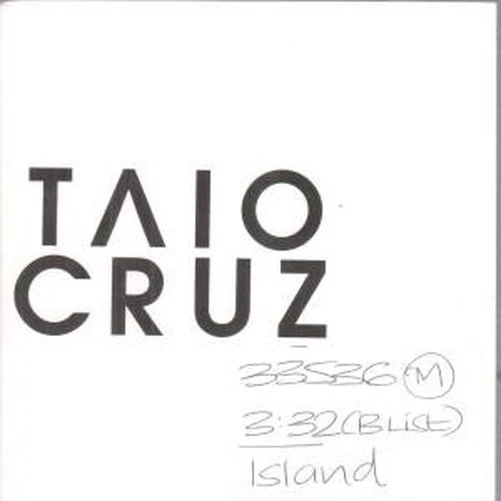 Taio Cruz No Other One CD Europa Island 2009 Promo. Info Und Plattenfirma - Bild 1 von 1