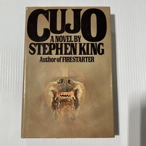 Stephen King : Cujo 1981 Book Club Edition Hardcover + Dust Jacket VERY GOOD - Imagen 1 de 10
