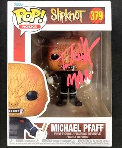 Michael Pfaff signed Slipknot Tortilla Man Funko Pop! 379 autograph Beckett BAS - Picture 1 of 7