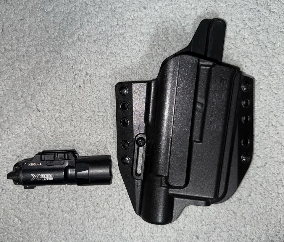 Ультралегкая кобура скрытого ношения для Glock 19 Bravo Surefire X300 - Изображение 1 из 1