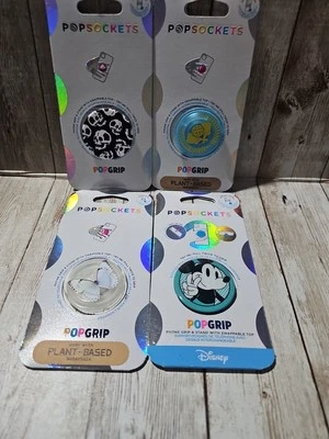 Lot 4X PopSockets Phone Grip PopSocket Pop Socket PopGrip iPhone Samsung Holder - Image 1 of 4