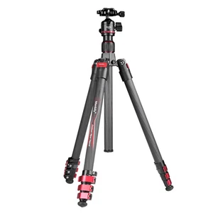 Manbily Camera Carbon fiber Travel Lightweight Tripod , Quick Deploy Design NEW - Picture 1 of 5