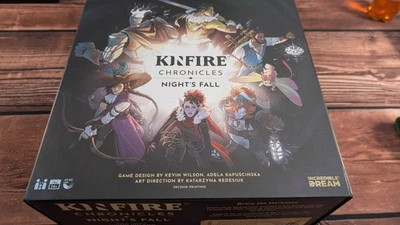 Kinfire Chronicles: Night's Fall Board game Printing used fully reset - Image 1 of 3