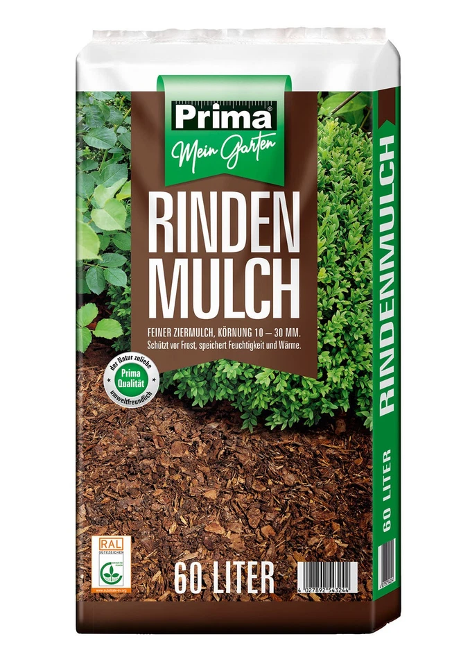 Prima Rindenmulch 10-30 Mm 60 Liter Bodenhilfsstoff