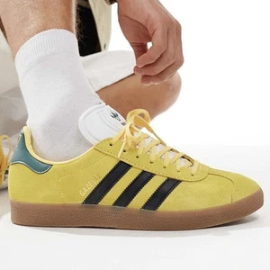 Adidas Originals Gazelle Rekive Men's Size 10.5 Soccer Shoe Sneaker Jamaica #632 - Picture 1 of 11