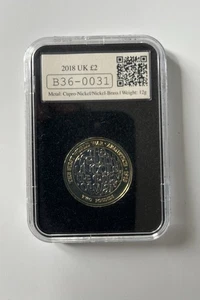 Moneta 2 sterline centenario armistizio 2018 fior di conio fior di conio non circolata BUNC BU - Foto 1 di 2