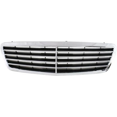 For Mercedes-Benz C230 Grille 2003-2007Chrome Shell/Painted Black Insert Foto 1 de 4