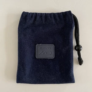 Aiwa MD Walkman Travel Pouch Vintage Portable Minidisc Player Soft Case Blue - Picture 1 of 4