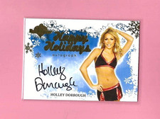 2012 BENCHWARMER HOLLEY DORROUGH AUTO CARD NRMT-MT