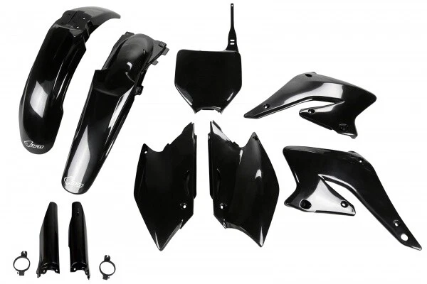 FULL Suzuki RMZ 250 2004 - 2006 UFO Plast Black Fairing Plastic Kit - Image 1 of 1