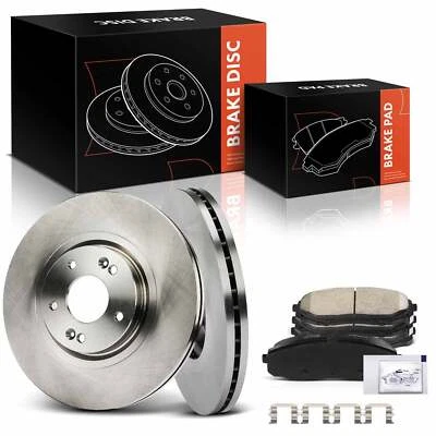 6 новых дисковых тормозных дисков и керамических тормозных колодок для Kia Sedona 15-20 V6 3,3 л передние - Изображение 1 из 4