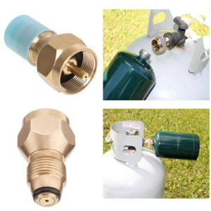 Propane Tank Connection Adapter Refill Adapter Lp Gas Cylinder Tank Coupler 1PC - Picture 1 of 11
