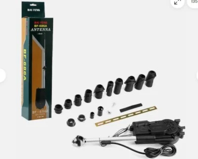 Antena eléctrica antena telescópica para Mercedes-Benz W123 W124 W126 W201 W202 - Imagen 1 de 4