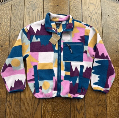 Chaqueta Patagonia Synchilla Frontera para mujer: rosa mármol talla mediana nueva con etiquetas Foto 1 de 4