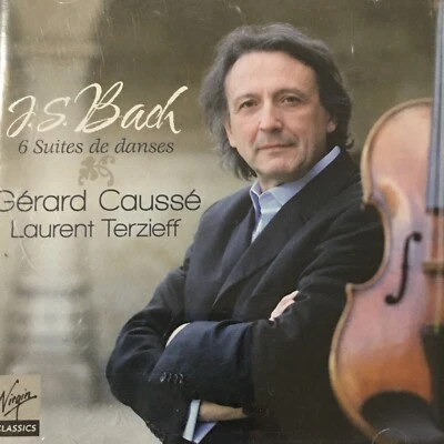 J.S. Bach Gerard Causse Laurent Terzieff 6 Suites De Danses CD 2011 Classical - Image 1 of 4