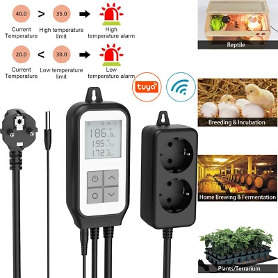 WIFI Thermostat Heizung Kühlung Digital Temperaturregler mit App-Steuerung DHL - Bild 1 von 4