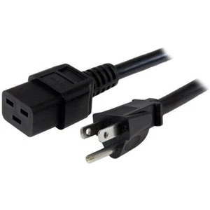 StarTech PXT515C19146 6ft Heavy Duty PC AC Power Cord NEMA 5-15P C19 15A 14AWG - Picture 1 of 3