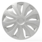 Hubcaps Wheel Cover Platin 13-Zoll Silver Kit Set (4 Piece