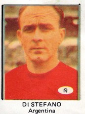 DI STEFANO ALFREDO ARGENTINA SOCCER REAL MADRID PLAYER SCARCE CARD