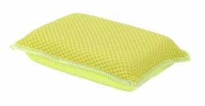 Superio Miracle Microfiber Dish Sponge, Non-Scratch and Machine Washable-Yellow - Picture 1 of 1