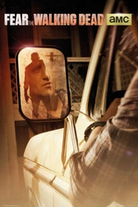 Poster Fear the Walking Dead Mirror S1 Travis Manawa Cliff Curtis Zombies - Picture 1 of 1