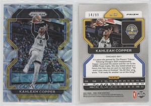 2022 Panini Prizm WNBA Premium Box Set Prizm /99 Kahleah Copper #137