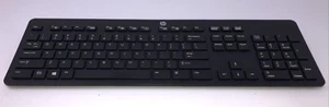 HP SK-2064 Elite Ultra Slim Wireless Keyboard ONLY( LOT of 3) - Picture 1 of 6