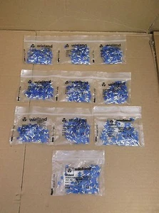 QTY 100) 06.600.2527.0 Wieland NEW In Box Cable Ferrules DIN 46228-E 2,5-8 * - Picture 1 of 1
