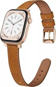 Correa de cuero para Apple Watch 40 mm 38 mm 41 mm 42 mm iWatch Series 1-10 pulsera - Imagen 1 de 8