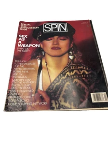 VTG Spin Magazine April 1987 Vol 3 No. 1 Madonna 2nd Anniversary Issue - Picture 1 of 8