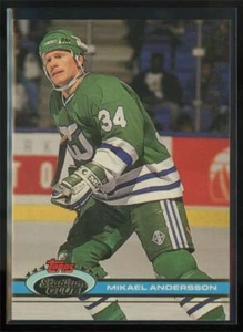 1991-92 Stadium Club Mikael Andersson Hartford Whalers #39 - Picture 1 of 2