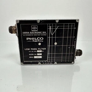 Oryginalna część zamienna filtra dolnoprzepustowego Philco model 184-56 - Zdjęcie 1 z 7