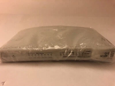 3Com 3C16791 OfficeConnect Dual Speed Switch 8 10/100 Ethernet no adaptor - Image 1 of 4