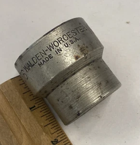 Walden-Worcester um 1920-25 Nr. 136 Vierkant Stecknuss 1/2" Dr. 1-1/8, BN4162 - Bild 1 von 3