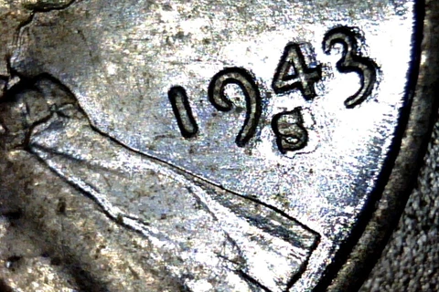 1943-S/S  Lincoln Steel Cent  UNC. Error Cover