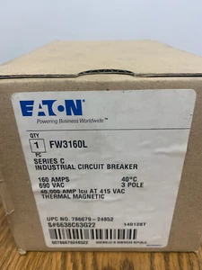 Eaton FW3160L "Nuevo" 3P 160A 690V 40k @415 Térmico Ajustable - Imagen 1 de 6