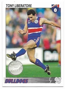 1993 Select Base Card (112) Tony LIBERATORE Footscray - Picture 1 of 1