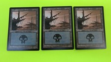 3x  SWAMP PORTAL 1  #220  BASIC LAND MAGIC THE GATHERING MTG CARD  #3  NM