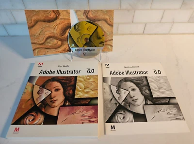 Adobe Illustrator 6.0 CD for Macintosh with User Guides & Serial Number - Image 1 of 3