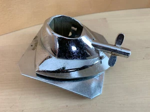 PREMIER Dagger Rack Tom Arm Oval Receiver Mount Bracket Holder Part 70s Vtg UK - Picture 1 of 5