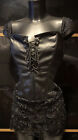 Bn Baby Doll Lace Black Bustier Corset Vintage Party Club Wear Top Size Uk 2Xl