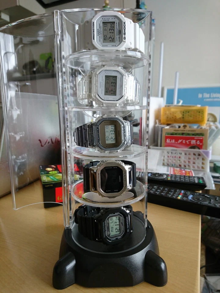 Cinco Hanger Collector Word G Black Tower Type Watch Collection Case