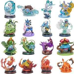 Figura Anime Pokémon Charmander Pikachu Squirtle Chikorita Cyndaqil MFC NUEVO - Imagen 1 de 12