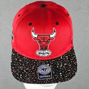 Chicago Bulls 47 Brand Windy City Hardwood Classics Snapback Hat HWC - Picture 1 of 8