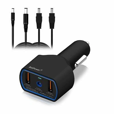 BatPower 120W Car Charger for Dell Latitude Precision Laptop Notebook Smartphone - Image 1 of 4