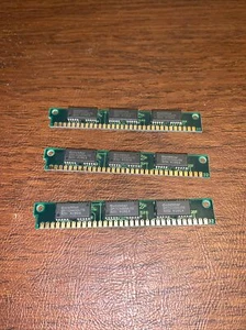 Set of 3 SIMM 30-pin GoldStar GMM791000NS-70 Memory 1MB x 9 70NS - Picture 1 of 2