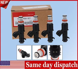 4 NEW OEM FUEL INJECTORS 16450-RAA-A01 ELEMENT ACCORD CR-V 2.4L RSX BASE 2.0L - Bild 1 von 14