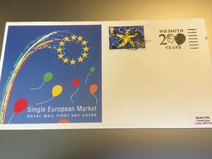 GB BRIEFMARKEN UNADRESSIERT METER SPRUCH ERSTTAGSBRIEF 1993 EUROPA WH SCHMIED - Bild 1 von 1