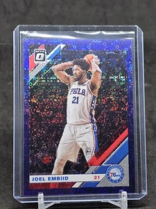 Joel Embiid 2019-20 Panini Donruss Optic Purple Disco/95 Prizm 76ers - Imagen 1 de 2