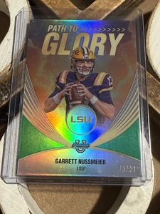 2025 Bowman U Chrome Garrett Nussmeier Path To Glory /99 - Picture 1 of 3